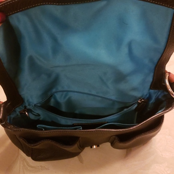 Coach Black Leather Handbag - Picture 3 of 5